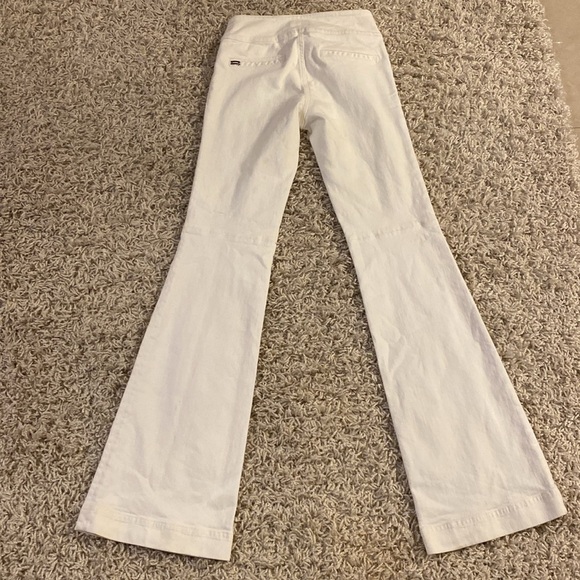 Alice + Olivia Off White Teeny Bootcut Pants - Picture 5 of 7
